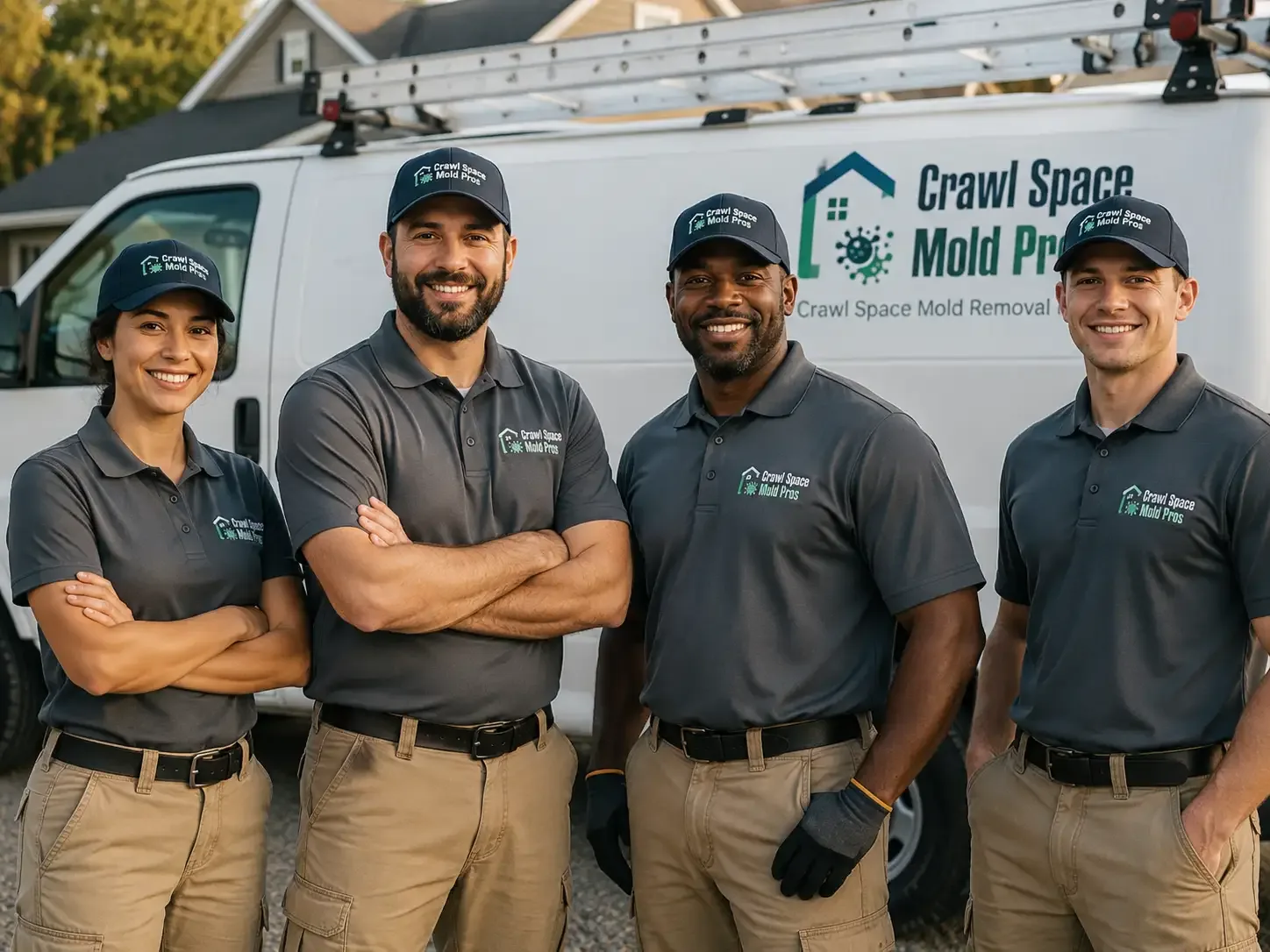 Crawl Space Mold Removal company in Helmsburg, IN